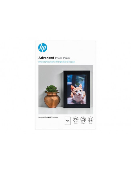 HP Paper Photo/Adv Glossy 10x15 bdl 100s