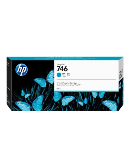 HP 746 Cyan Ink Cartridge