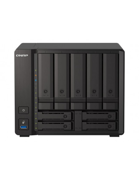 Desktop 9Bay NAS 32B RAM 10Gbe Black