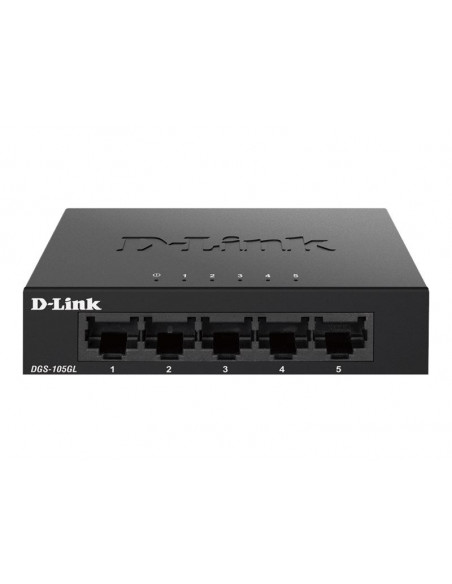 Switch 5 ports Gigabit - Metallic