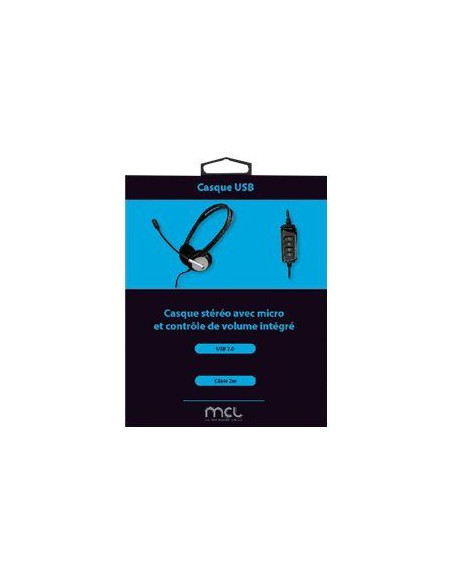 Wired stereo headset USB