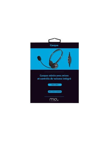 Wired stereo headset - Jack 4 contacts
