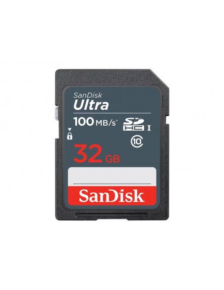 SanDisk Ultra 32GB SDHC Mem Card 100MB/s