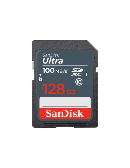 SanDisk Ultra 128GB SDXC Mem Card 100MB
