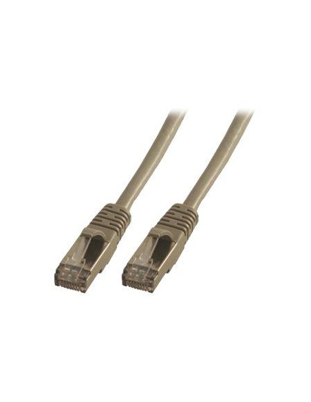 CAT6A F/UTP Patch cable - 10 m Grey