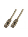 CAT6A F/UTP Patch cable - 10 m Grey