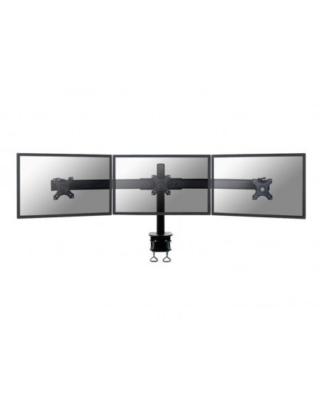 Desk Mount 3xScreen 10-27" Clamp BLACK