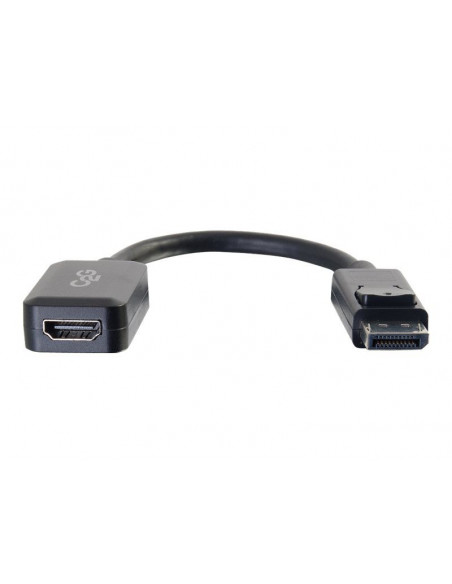 20cm DisplayPort M to HDMI F BLK