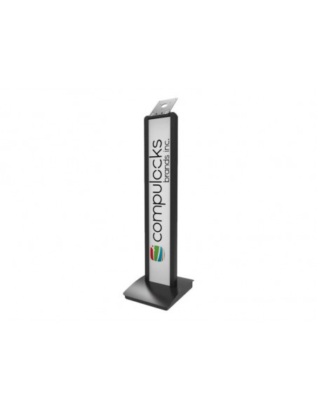 Tablet Floor Stand Mount BrandME Black