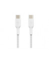 USB-C to USB-C Cable Braided 1M White