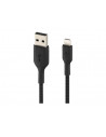 Lightning to USB-A Cable Braid 2M Black