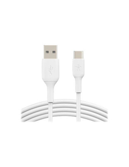USB-A to USB-C Cable 1M White