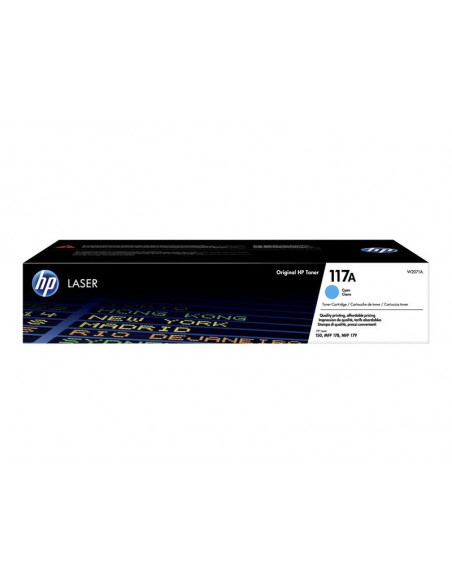 HP 117A Cyan Original Laser Toner Cartr