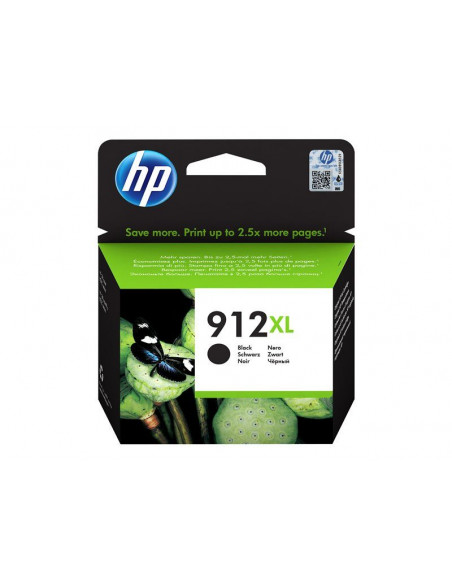 HP 912XL High Yield Black Org Ink Crt