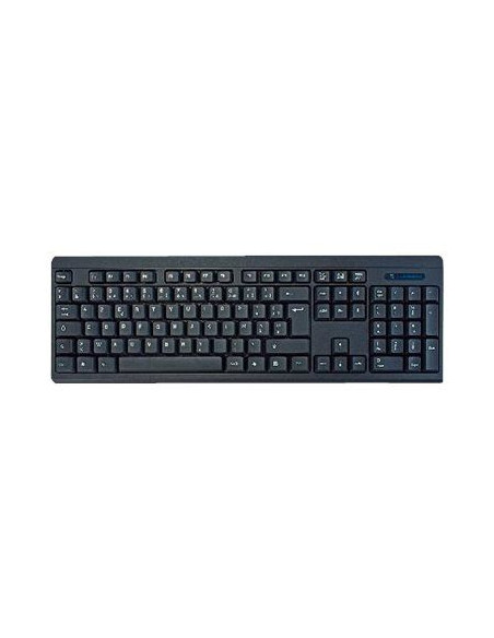 Azerty Wireless Keyboard - Black