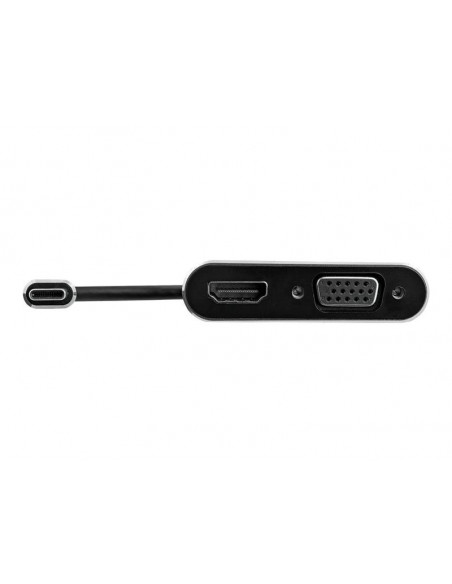 USB C to VGA and HDMI Adapter - Aluminum