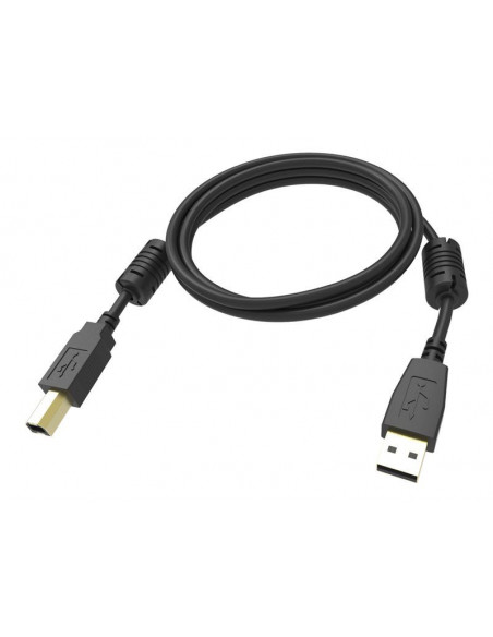 VISION 2m Black USB 2.0 cable