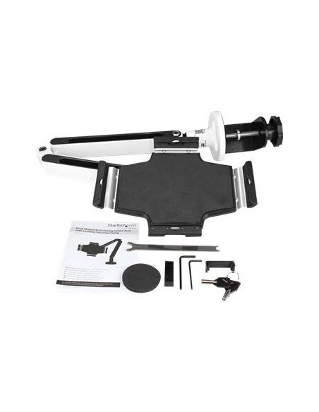 Tablet Stand Desk Mount - White