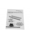Cable Organizer 6ft Vertical D-Ring