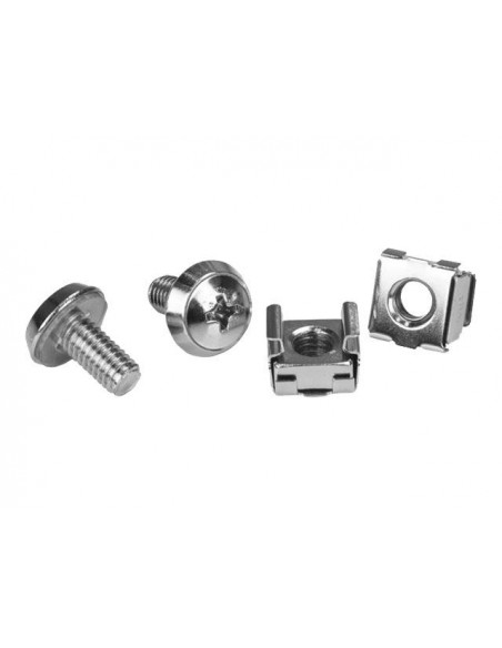 Screws and Cage Nuts M6 Rack - 20 Pack