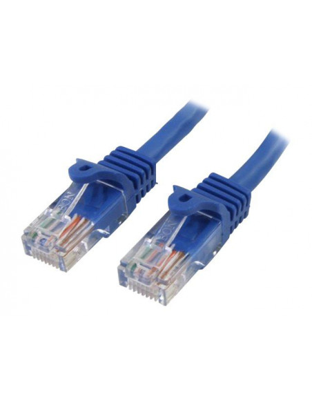 10m Blue Snagless Cat5e Patch Cable