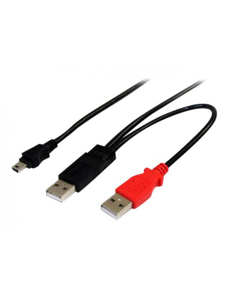 6 ft USB Y Cable for External Hard Drive