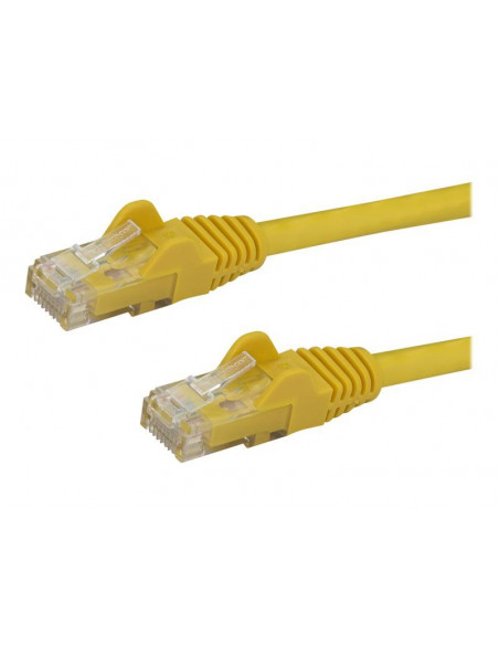 10m Yellow Snagless UTP Cat6 Patch Cable