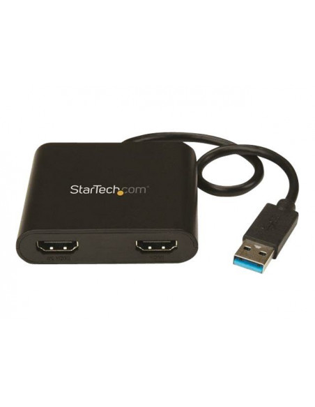 USB to Dual HDMI Adapter - 4K