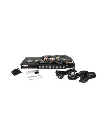 8 Port USB VGA KVM Switch with Audio