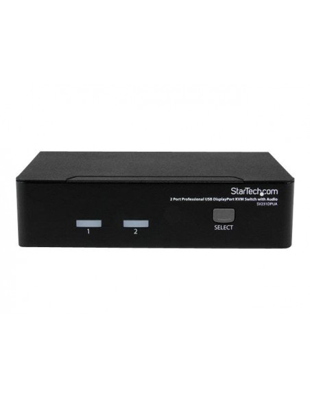 2 Port USB DisplayPort KVM Switch