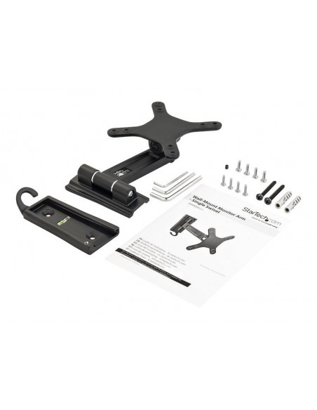 Wall-Mount Monitor Arm - Single Swivel