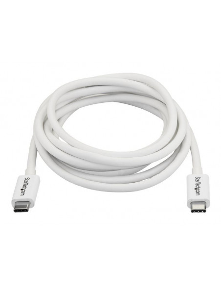 2m Thunderbolt 3 Cable 20Gbps - White