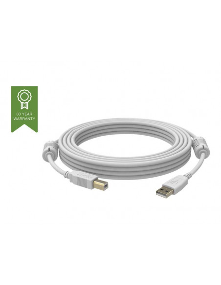 VISION 2m White USB 2.0 cable