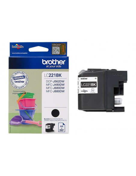 LC-221BK/Ink black 260 page