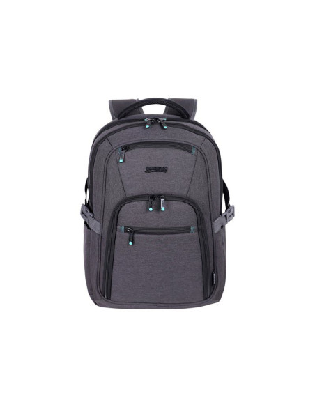 Heavee green: travel backpack 13/14"