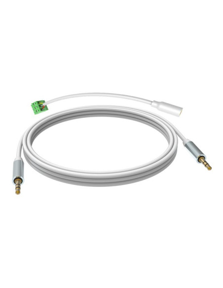 VISION 10m White 3.5mm Minijack cable