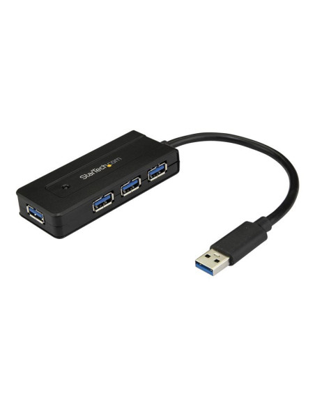 StarTech.com 4 Port USB 3.0 Hub with Cha