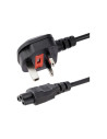 2m C5 UK Laptop Power Cord - BS-1363