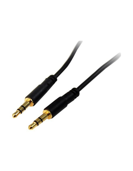 1.8m Slim 3.5mm Stereo Audio Cable M/M