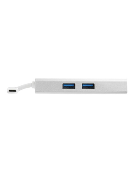 USB C Multiport Adapter - PD - Silver