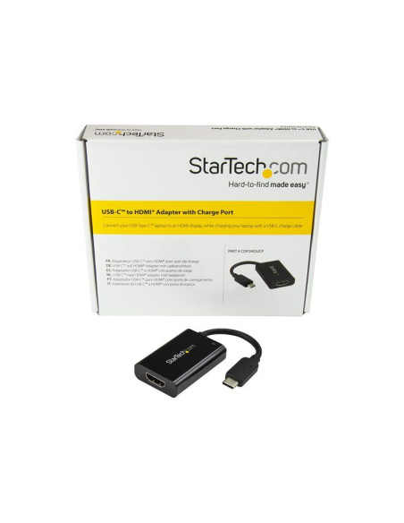 USB-C to HDMI Adapter w/Power Delivery