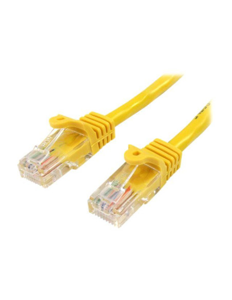 5m Yellow Snagless Cat5e Patch Cable