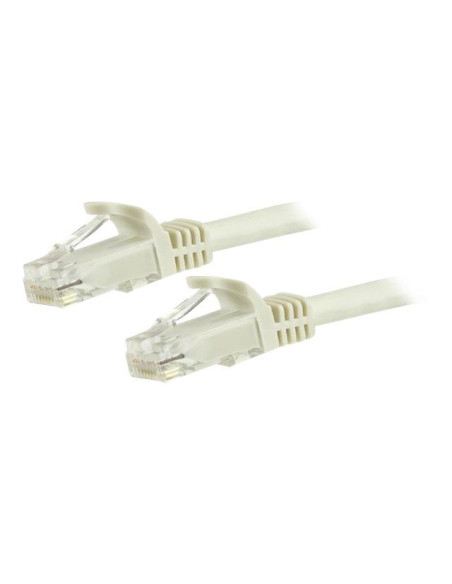 15 m White Snagless Cat6 UTP Patch Cable
