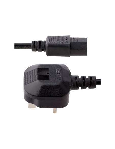 3m UK Power Cord - 3 Pin Mains Lead