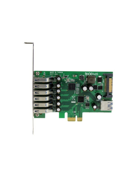 7 Pt PCI Express USB 3.0 Card - Std & LP