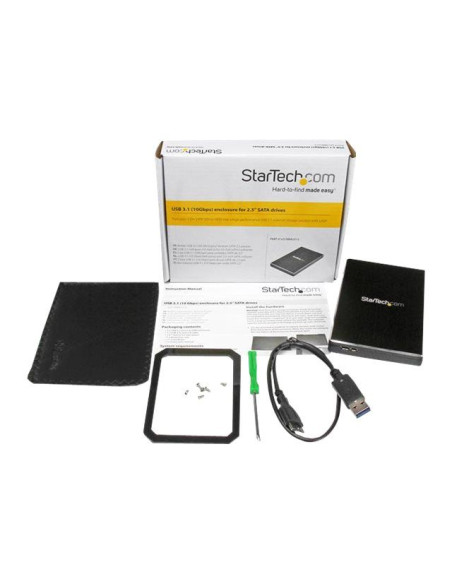 USB 3.1 Enclosure for 2.5" SATA Drives