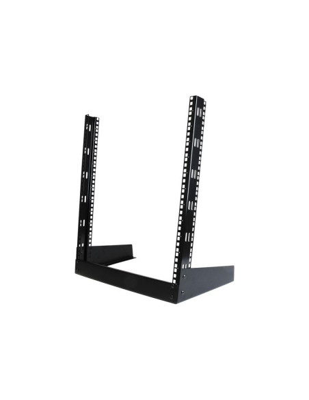 12U 48cm Desktop Open Frame 2 Post Rack