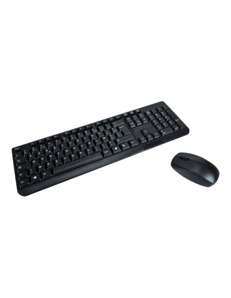 Kit clavier/souris sans fil Noir