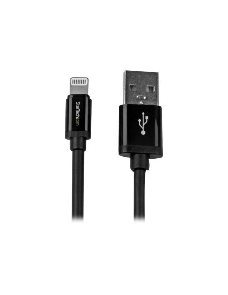 2m Black 8-pin Lightning to USB Cable
