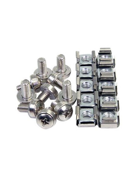 100 Pkg M6 Mounting Screws and Cage Nuts